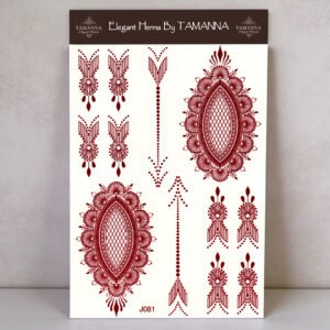 HENNA STICKERS J081