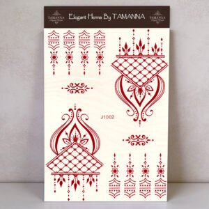 HENNA STICKERS J1002