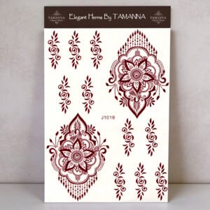 HENNA STICKERS J1019