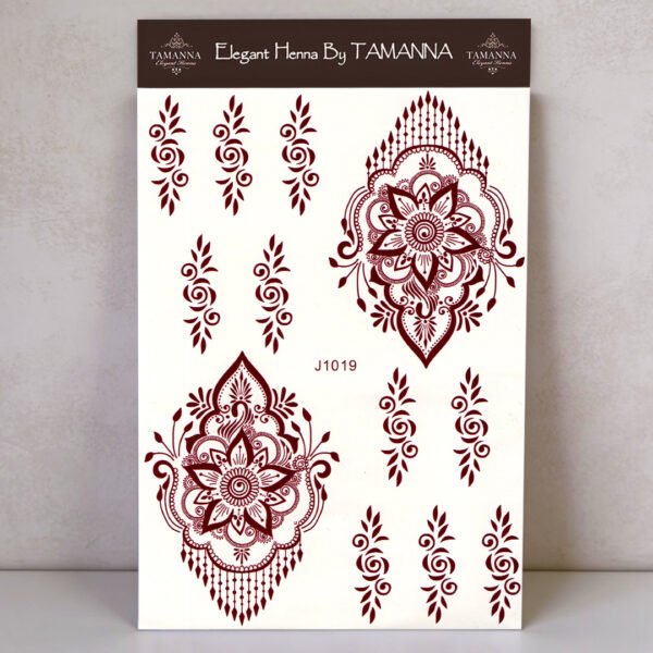 HENNA STICKERS J1019