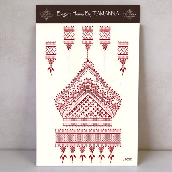 HENNA STICKERS J1037