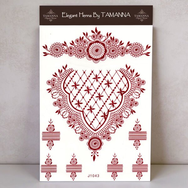 HENNA STICKERS J1043