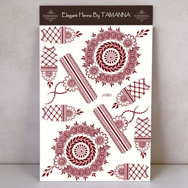 HENNA STICKERS J1083