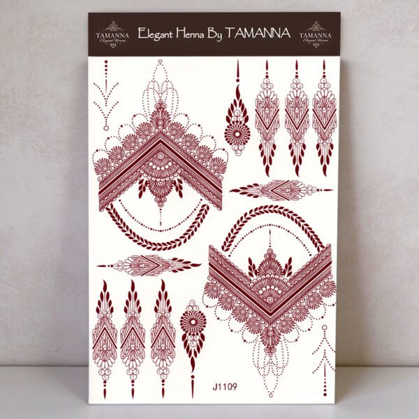 HENNA STICKERS J1109