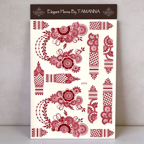 HENNA STICKERS J1215
