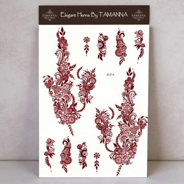 HENNA STICKERS J1214