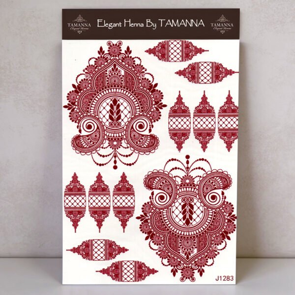 HENNA STICKERS J1283