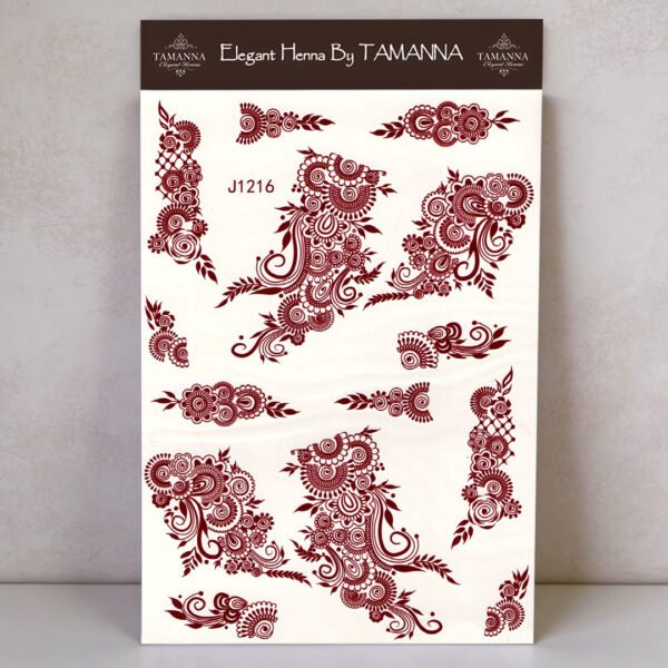 HENNA STICKERS J1216